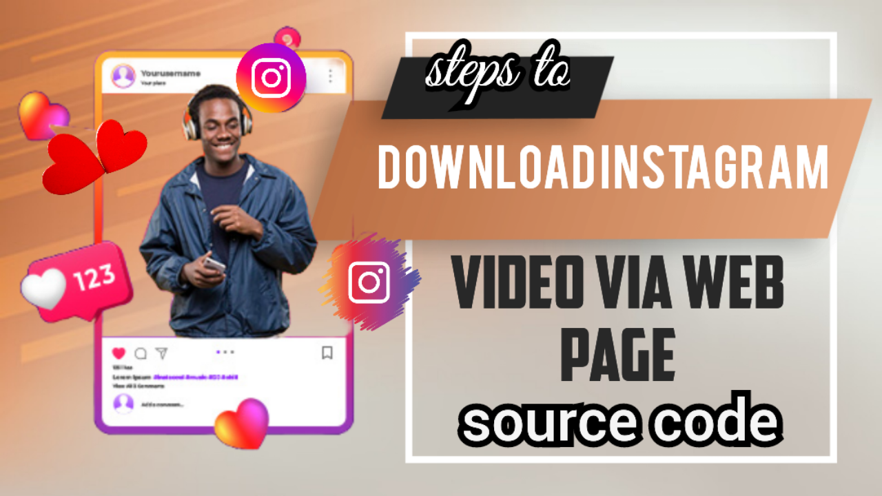 Download Instagram Videos via Web Page Source Code