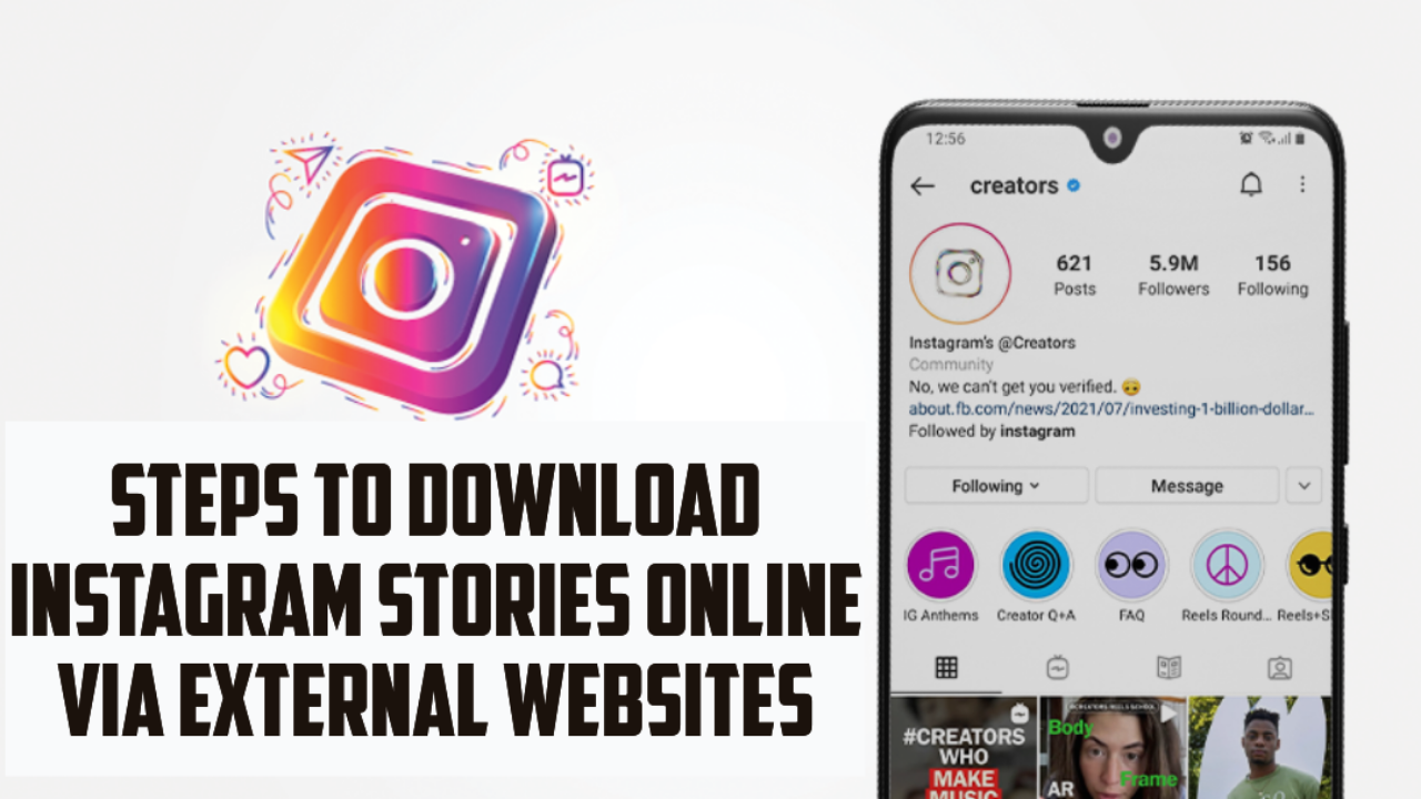 Download Instagram Stories Online via External Websites