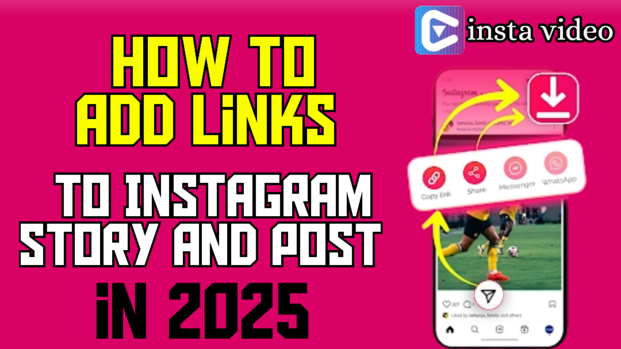 How to Add Links to Instagram Story and Posts in 2025
