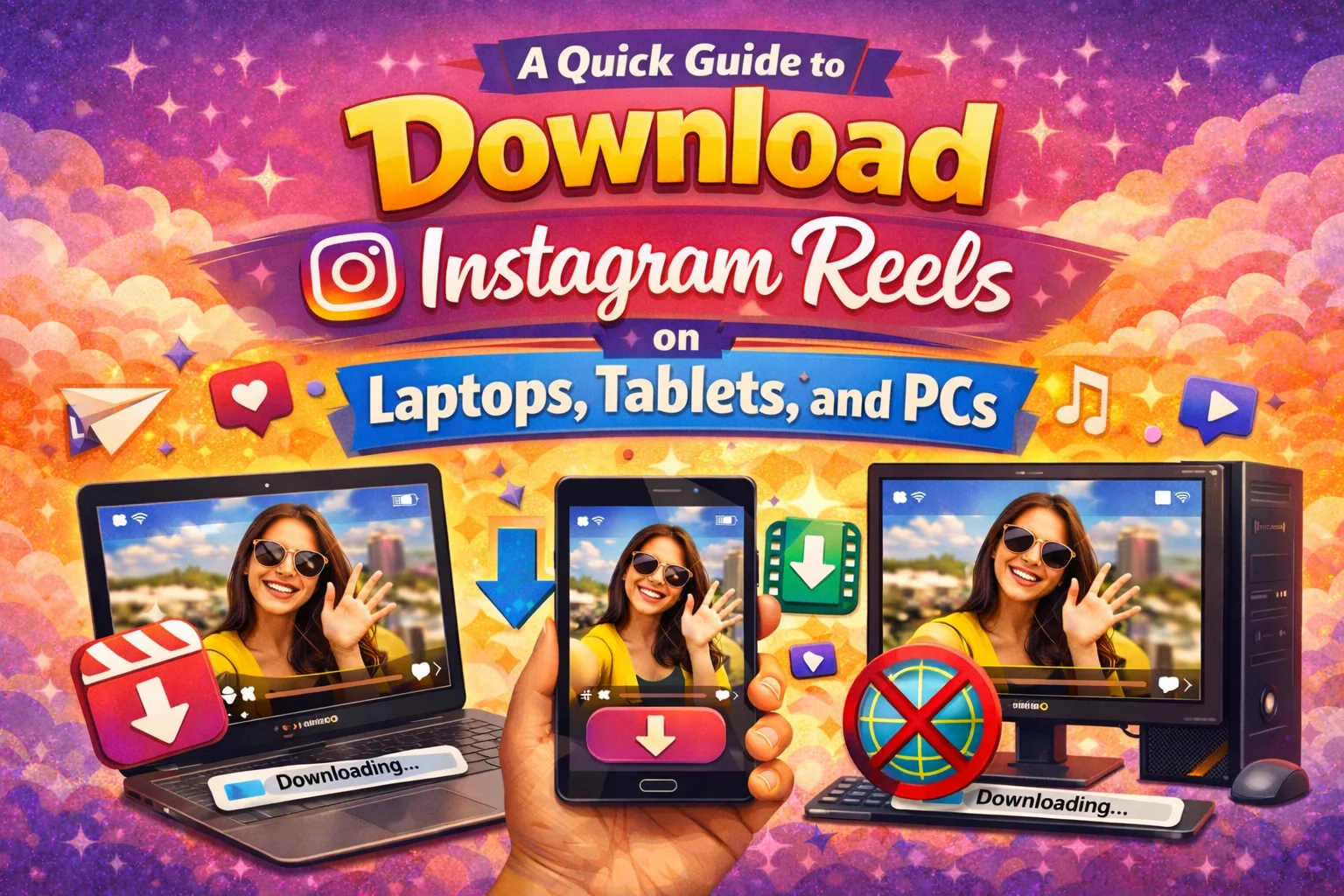 A Quick Guide to Download Instagram Reels on Laptops, Tablets, and PCs