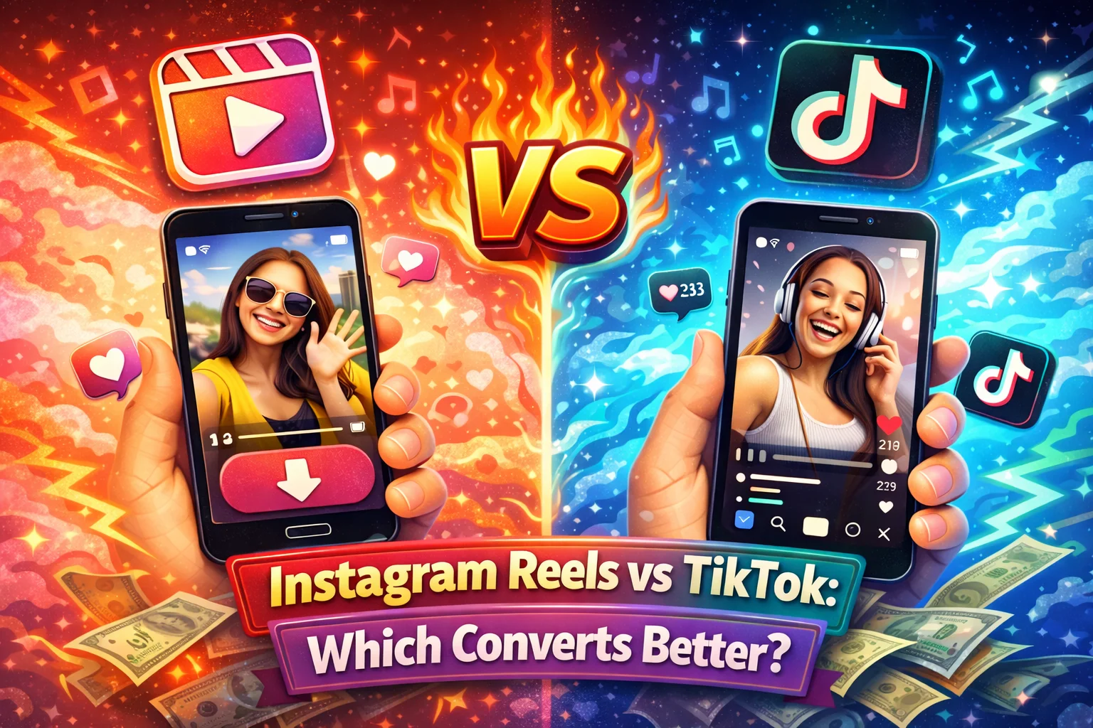 Instagram Reels vs TikTok: Which Converts Better?