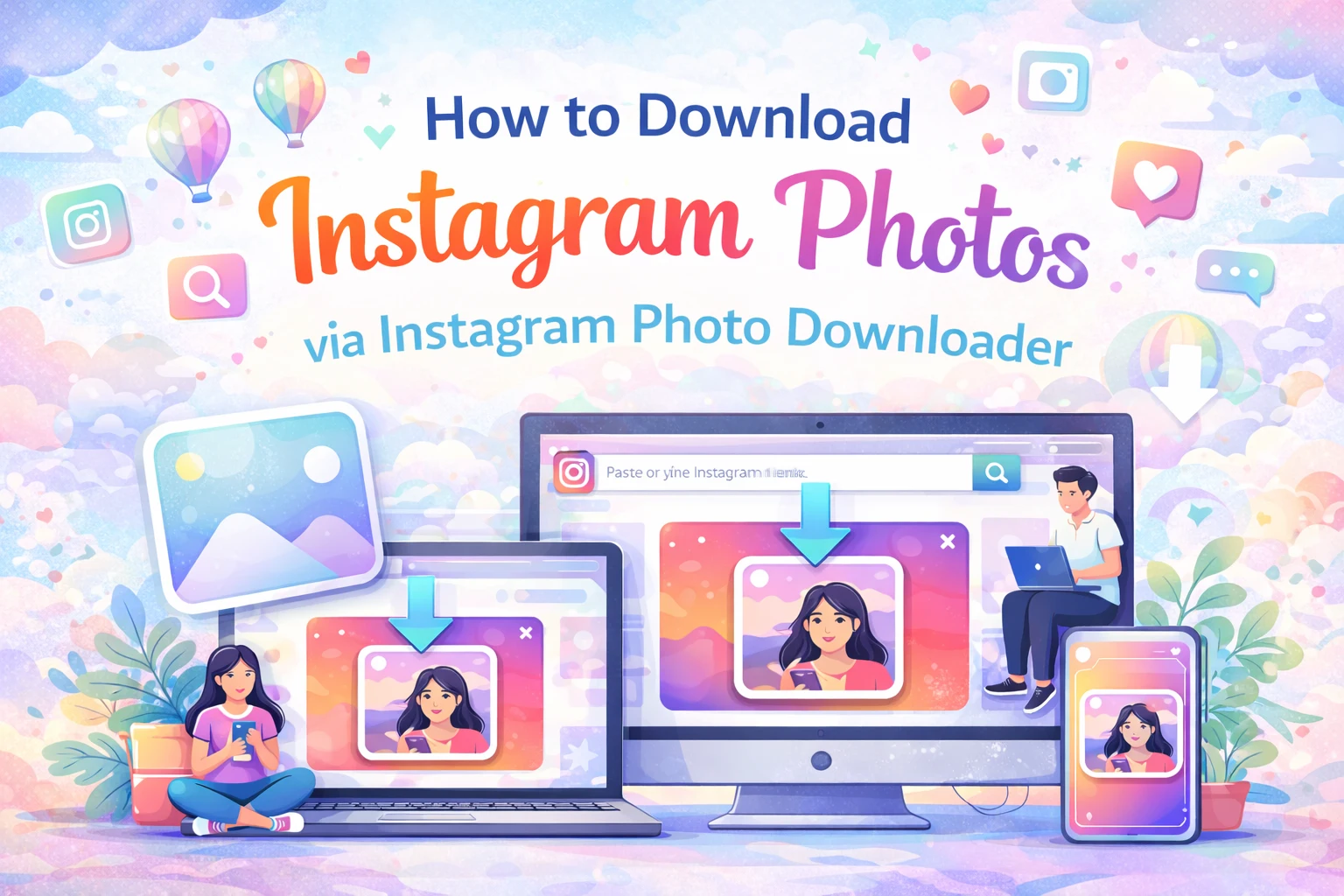 How to Download Instagram Photos via Instagram Photo Downloader