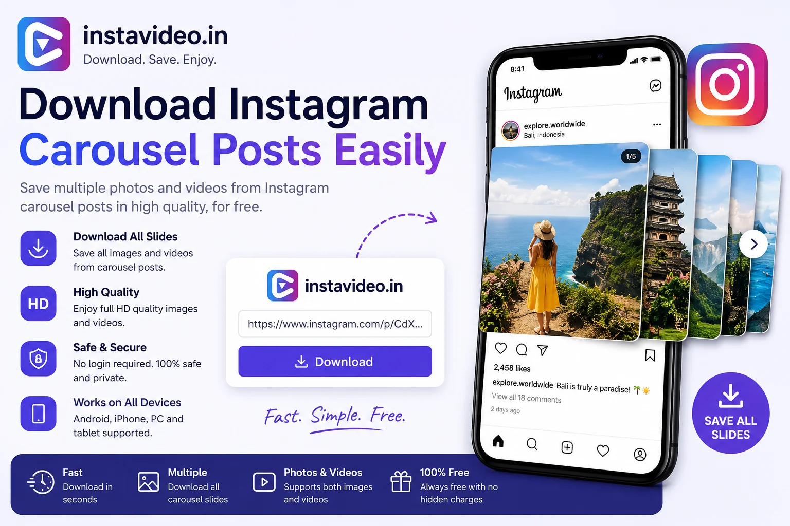 Download Instagram Carousel Posts Easily Online in 2026