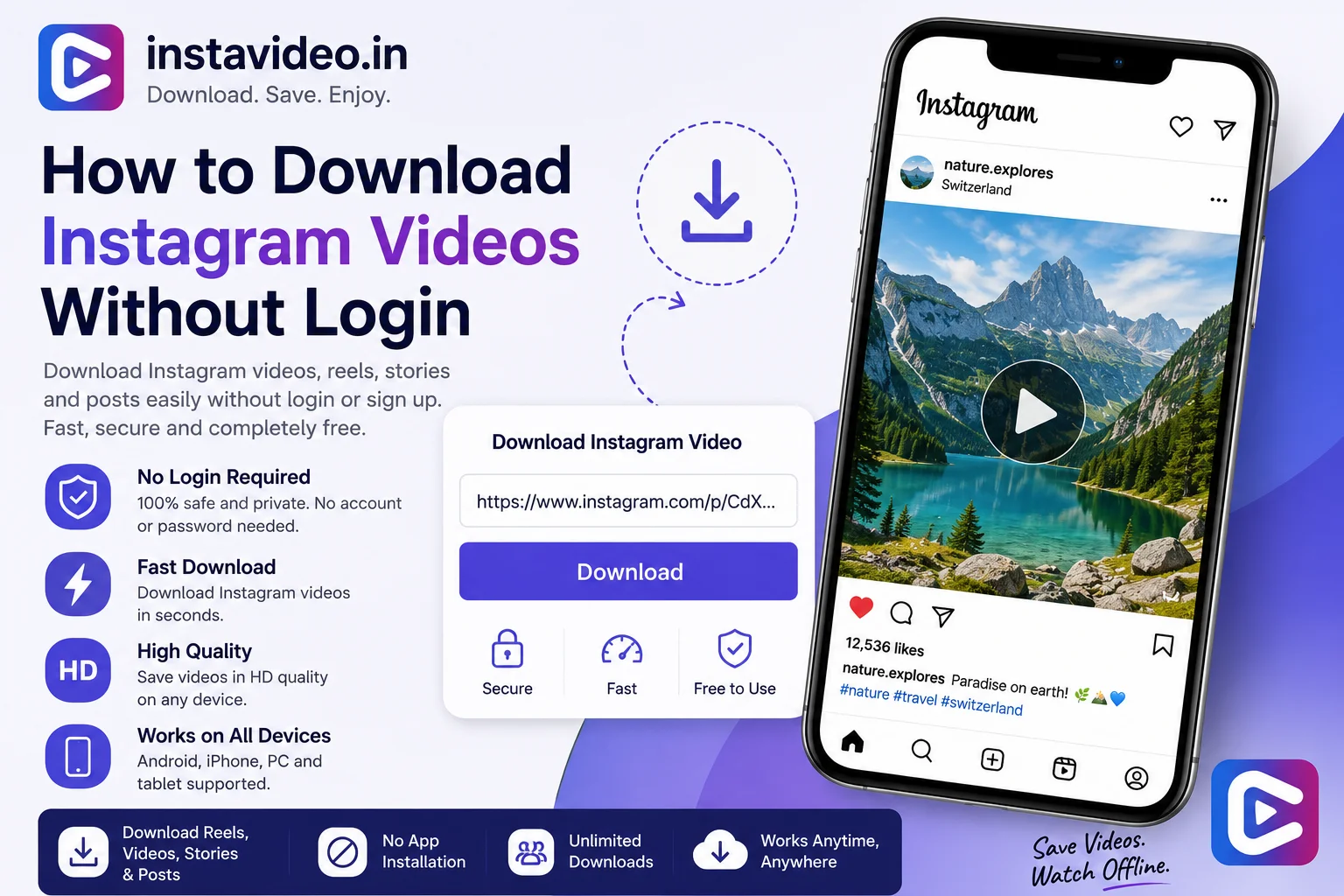 How to Download Instagram Videos Without Login in 2026