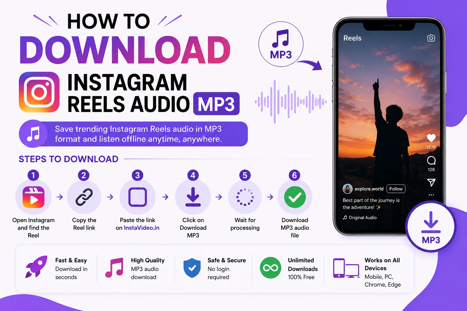 How to Download Instagram Reels Audio MP3