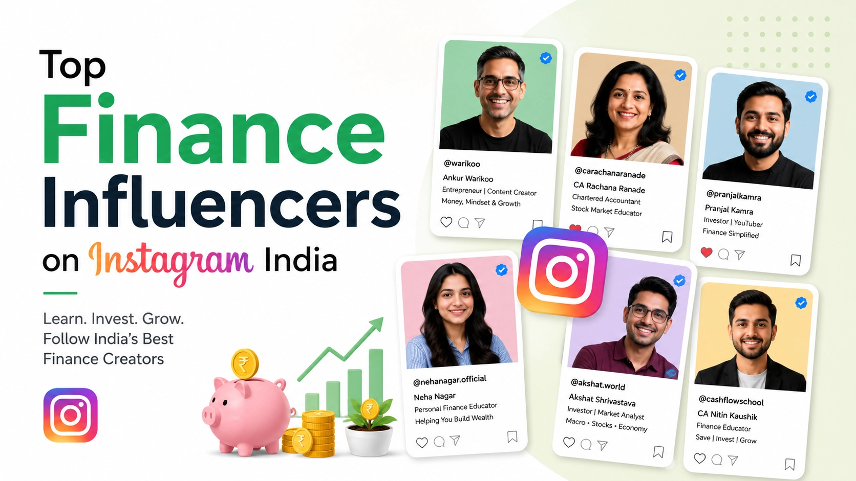 Top Finance Influencers on Instagram India
